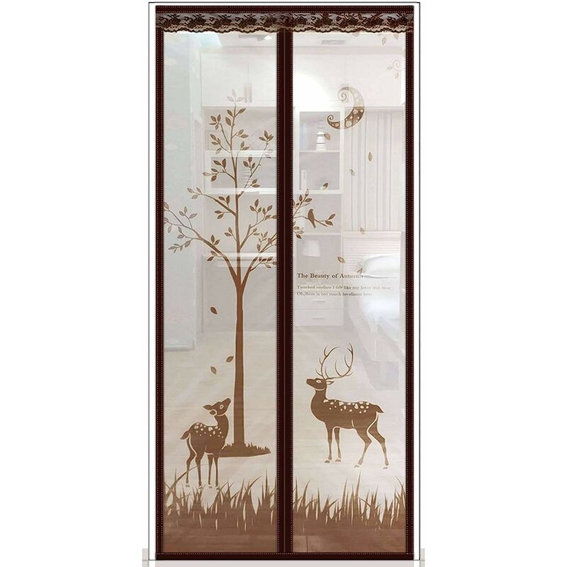 Insektenschutz-moskitonetz Mit Automatischem Schließmechanismus Und Magnetverschluss, 90 X 220 Cm (35 X 8 Zoll)