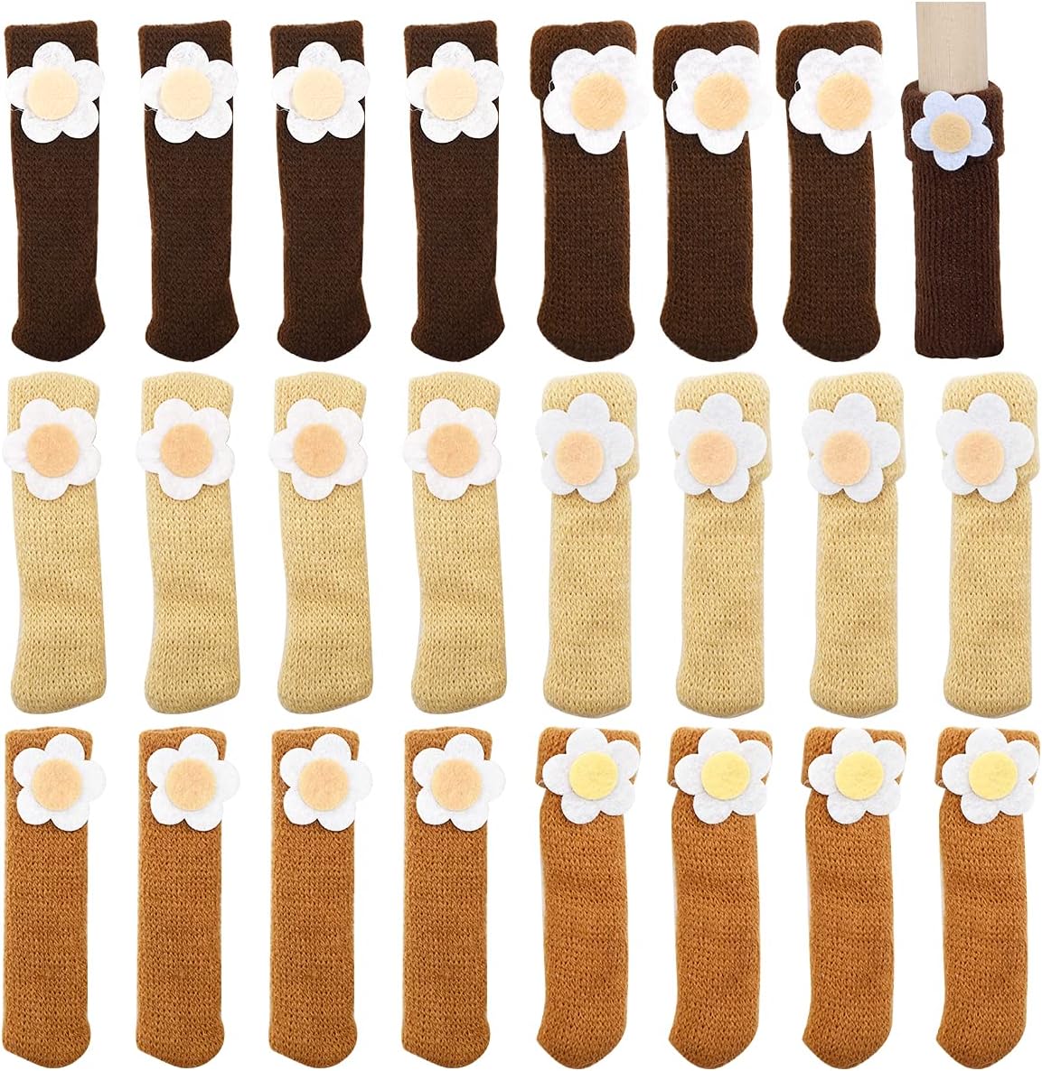 Filz-stuhlsocken, 24 Stück, Rutschfester Stuhlschutz