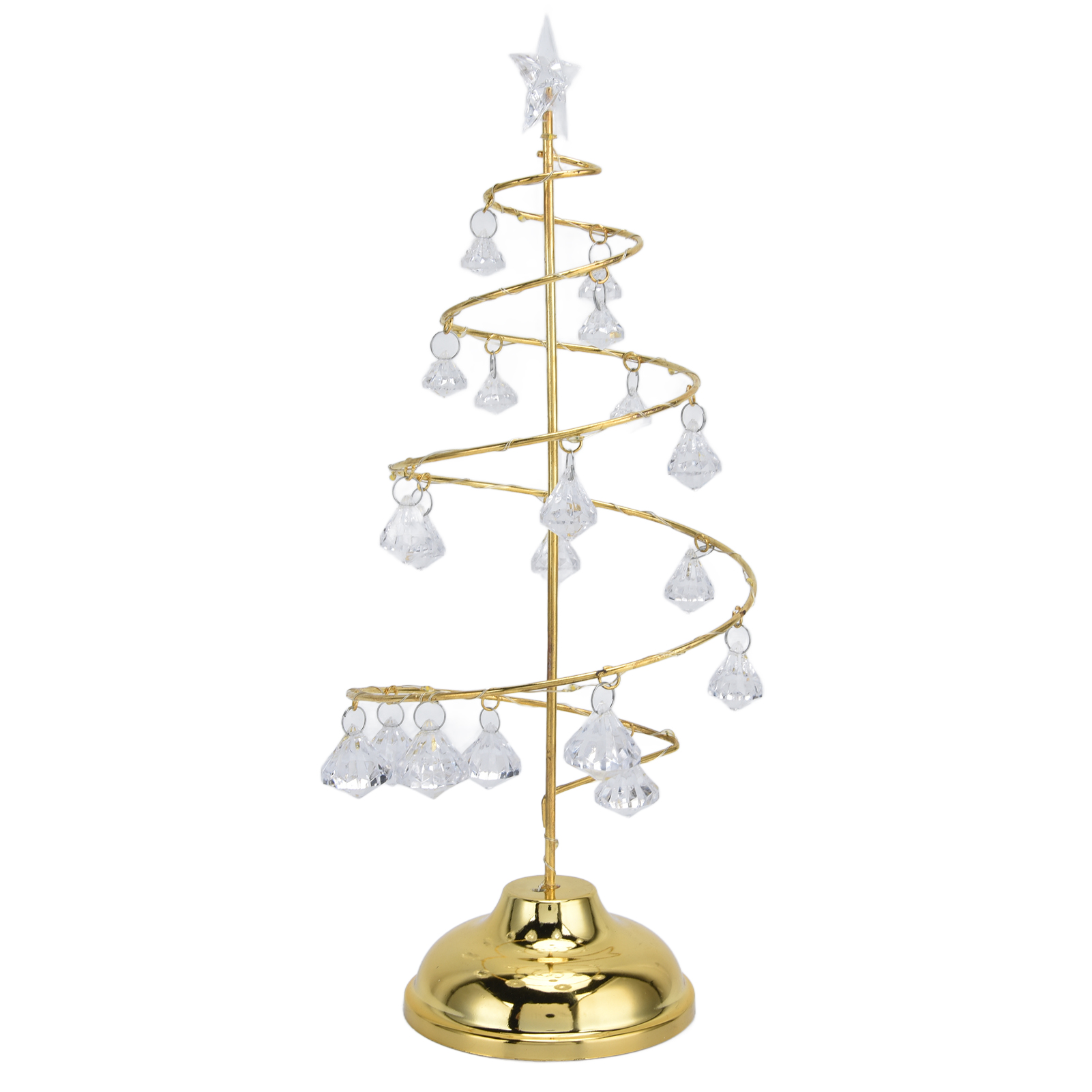 Led-weihnachtsbaum-tischleuchte Aus Kristall, Warmgoldfarben, Für Schlafzimmer, Badezimmer Und Treppenhaus