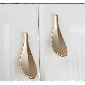 Lochabstand 32 Mm, Küchenschrankgriff, Schrankgriff, Türknöpfe, Goldener Schrankknopf, 2 Stück, Renovierung Von Küchenschranktüren Und Schubladen