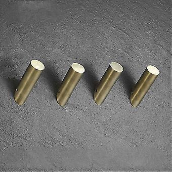 Set Handtuchhaken Aus Gebürstetem Gold, Wandmontage, Badezimmer, Schwer