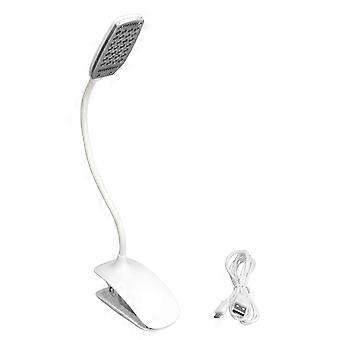 Zusammenklappbare Led-klemmtischlampe Mit 28 Leds, Augenschutz, Usb-wiederaufladbar, Inklusive Akku, Ideal Für Studentenwohnheime Und Büros.
