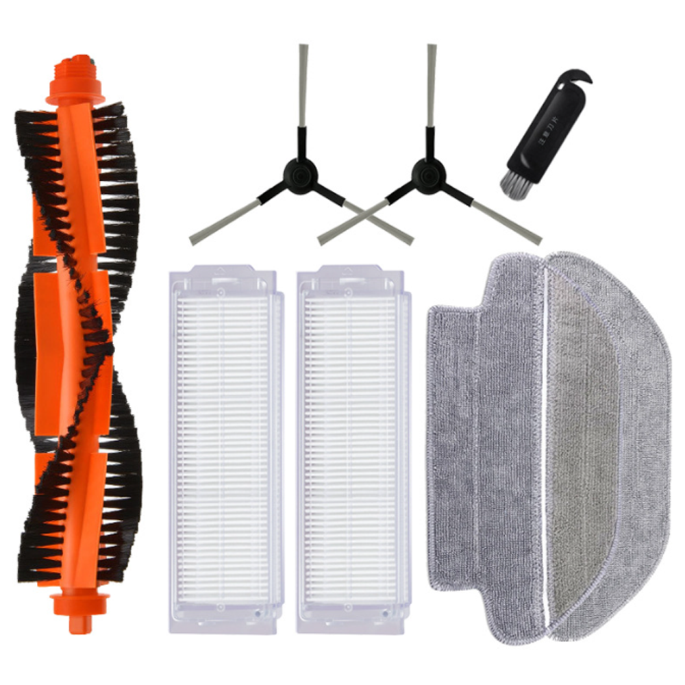 Hauptbürste Mit Hepa-filter Und Wischtuch Für Mijia Saugroboter M