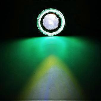 2 Stück Auto-nebelscheinwerfer Angel Eyes Halo Ring Runde Led-scheinwerfer Universal-fahrlicht (3 Zoll Grün)