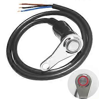 2 Stück 12v Led Motorrad Ein-/ausschalter Nebelscheinwerfer Lenker Verstellbare Halterung Wasserdichte Schalter Knopf - 22mm (7/8")