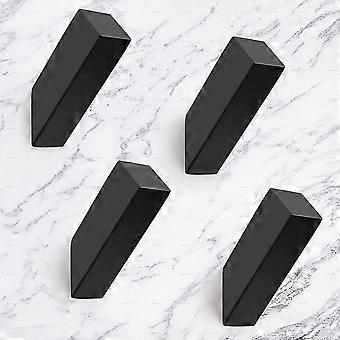 Schwarze Handtuchhaken, Mattschwarzer Bademantelhaken, Moderne Handtuchhaken Aus Robustem, Wasserdichtem Edelstahl Sus 304 Für Badezimmer, Schlafzimmer, Eingangsbereich Usw.