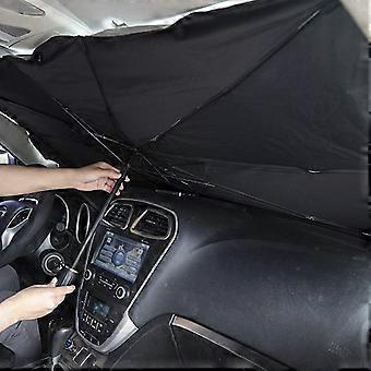 Sonnenschutz Für Die Windschutzscheibe, Praktischer, Faltbarer Uv-schutz-sonnenschutz Für Die Meisten Autos, Universell Passend Für Die Windschutzscheibe, 140 X 80 Cm