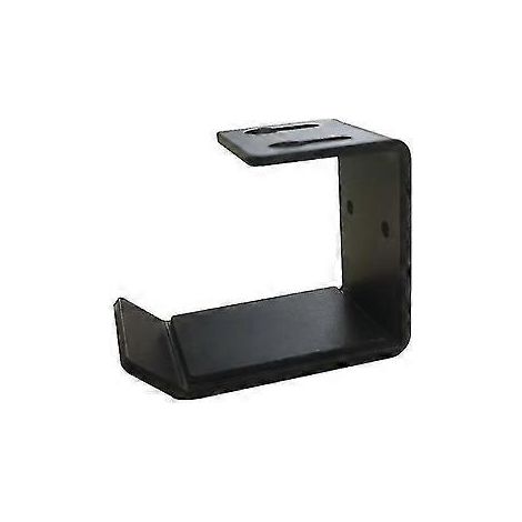 Kopfhörerhalter, Gaming-kopfhöreraufhänger, Aluminium-kopfhörerständer, Wandhalterung, Headset-halterung, Ohrhörer-display, Kopfhörerhaken, Kompatibel, 1 Stück, Schwarz