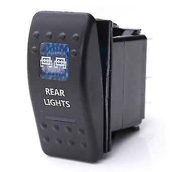 Carling Dual-led-rücklicht-wippschalter Für Auto Und Boot, Ein/aus, 12/24 V, 10 A, 7