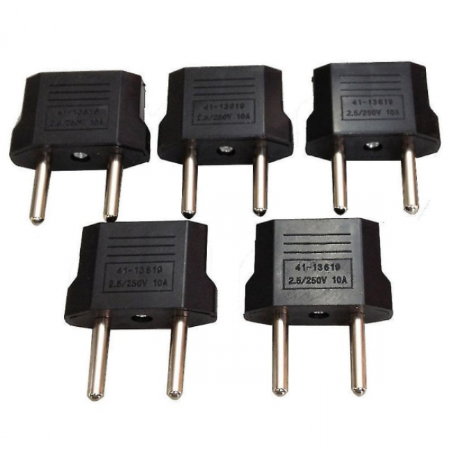 5 Stück Usa Auf Eu Euro Europa Ac-stromwandler Reiseadapter