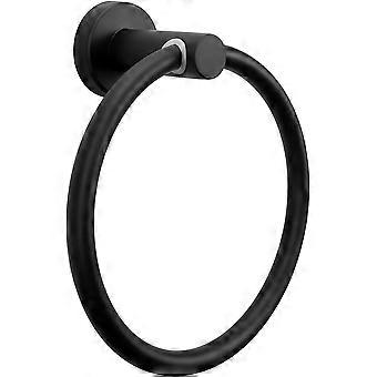 Handtuchring, Badezimmeraccessoires – Verdickter Handtuchhalter Aus Edelstahl Fürs Badezimmer, Moderner Runder Handtuchhalter Zur Wandmontage (matt)