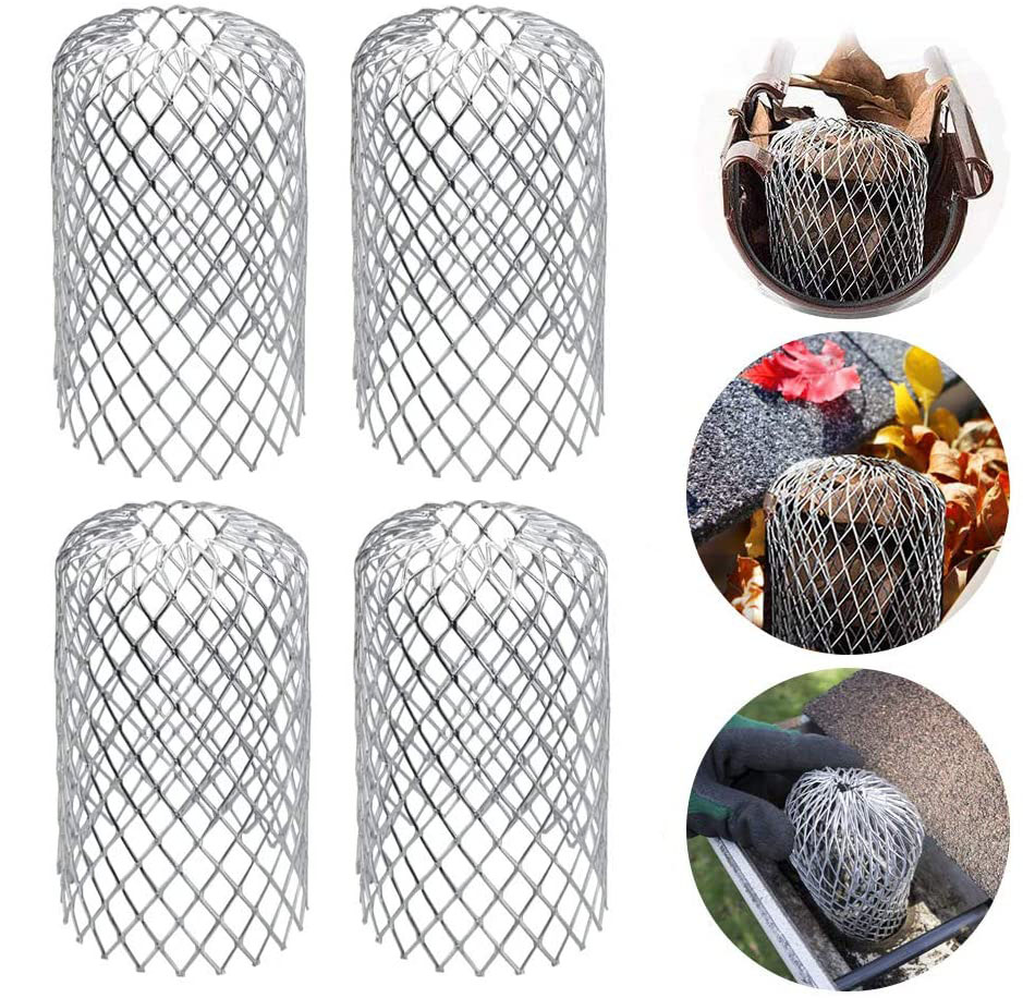 7-teiliges Set Aus Aluminium-dachrinnensieben Und Metall-dachrinnenschutzgittern