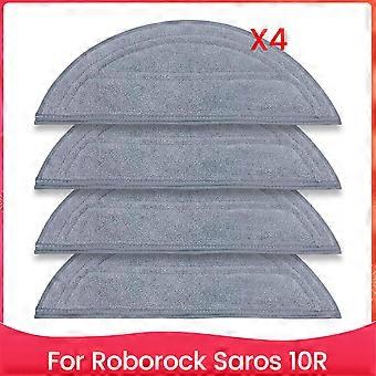 Waschbare Wischmopp-pads Für Den Roborock Saros 10r Saugroboter, Mikrofaser-ersatz-wischmopp-pads