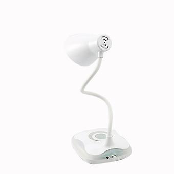 Schreibtischlampe, Usb-wiederaufladbar, Flexibler Hals, Augenschutz, 3 Helligkeitsstufen