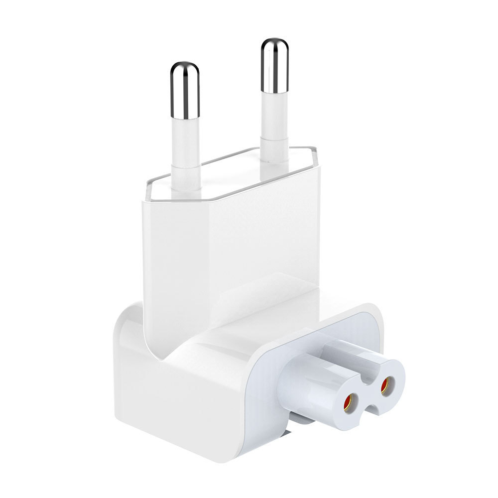 1 Stück Apple Macbook Reiseadapter Kompatibel (eu) Weiß