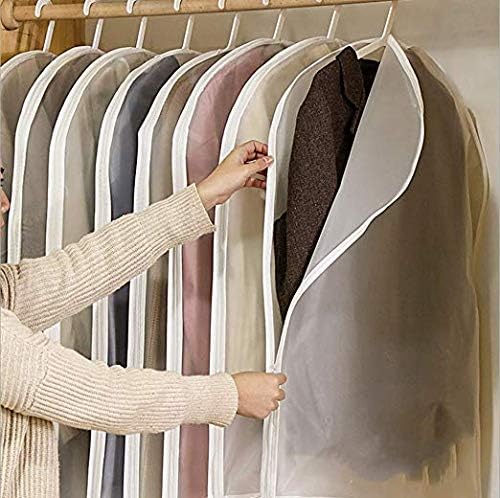 6er-pack Kleidersäcke Eva Staubdicht Durchscheinend Kleideraufbewahrung B