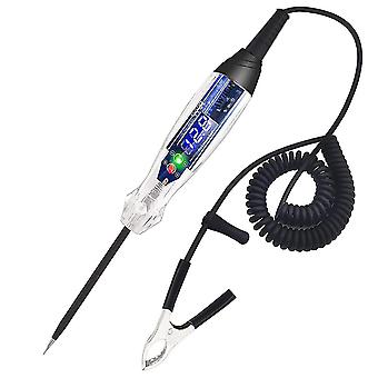 Kfz-summer-prüflampe, 4–60 V Dc, Digitaler Led-schaltungstester, Lampentester Mit Voltmeter, Automatische Spannungsmessung