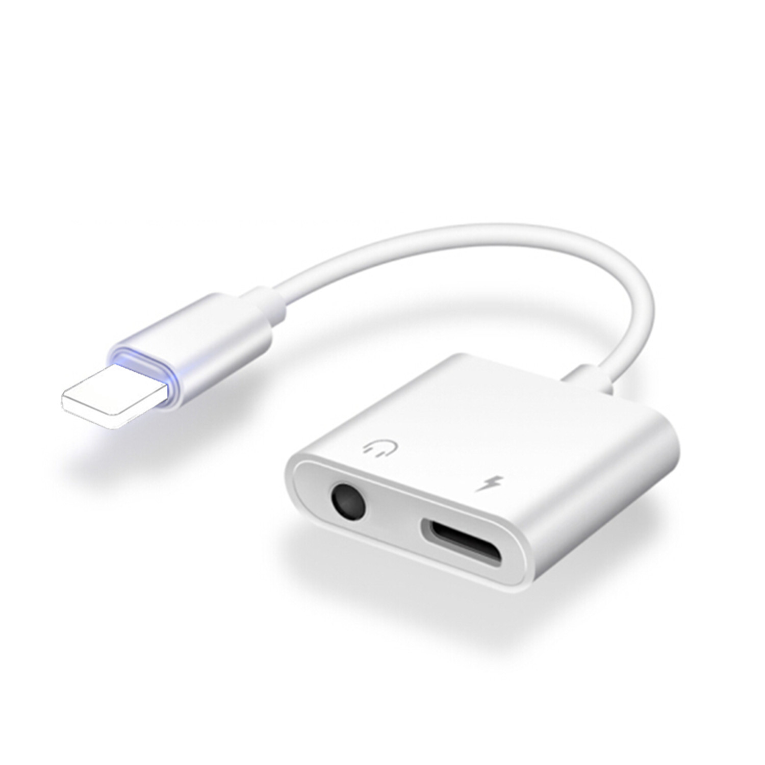 Stück Kopfhöreradapter Für Iphone 2-in-1 Lightning Auf 3,5-mm-klinkenstecker