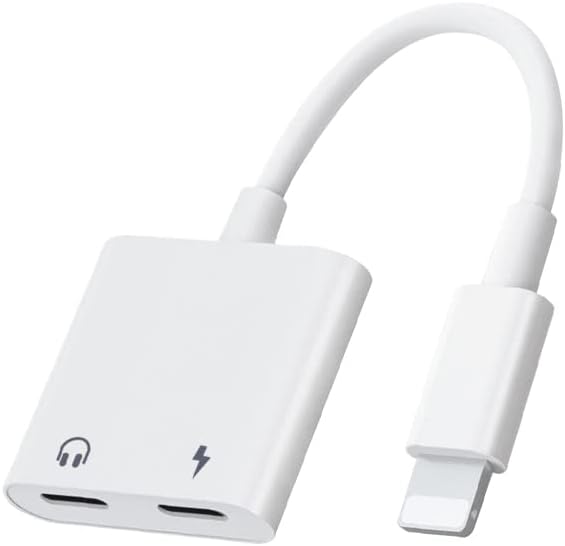 4-in-1-kopfhöreradapter Für Iphone, [apple Mfi-zertifiziert] Dual L