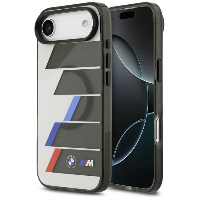 Bmw M Iml Metallknöpfe, Dreifarbige Linien, Magsafe-hülle Für Iphone Air, Anthrazit