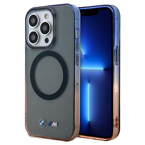 Bmw Bmhmp15xhtge Iphone 15 Pro Max 6,7" Grau/grau Hartschalenetui Mit Farbverlauf Und Magsafe