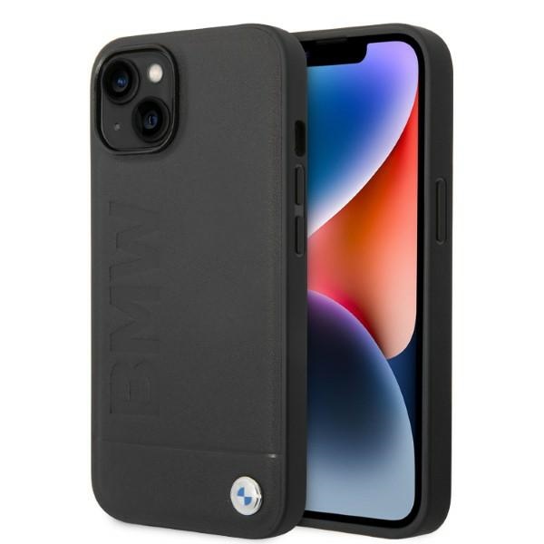 Bmw Hülle Bmhmp14ssllbk Für Iphone 14/15/13 (6,1 Zoll), Schwarz/schwarz, Hartschalenkoffer Mit Logo-aufdruck Und Magsafe-funktion