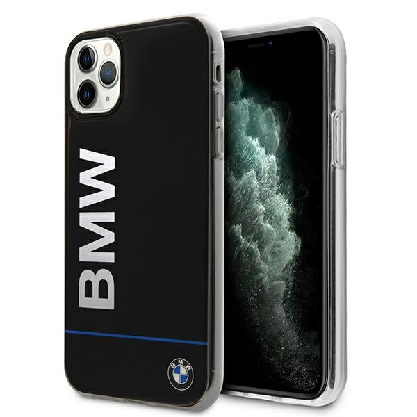 Bmw Hülle Bmhcn65pcubbk Iphone 11 Promax 11 6,5" Schwarz/schwarz Hartschale Mit Aufgedrucktem Logo
