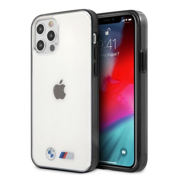 Bmw Bmhcp12lmbtok Iphone 12 Pro Max Hülle 6,7" Transparente Hartschale Sandstrahl