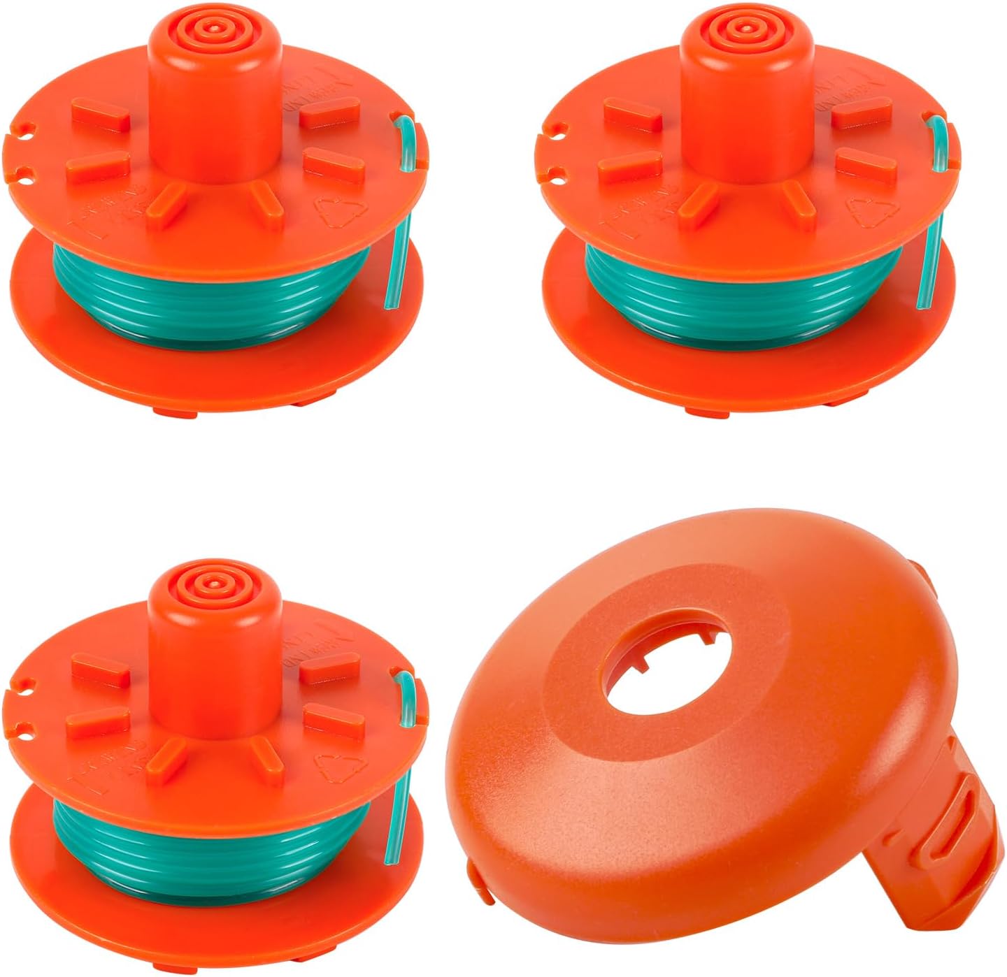 Ersatzspule Für Gardena 5367-20 Freischneider, 2 Mm X 4,2 M Für Gardena Turbo Smallcut Freischneider (artikelnummer 2402 Und 2404) (3 Spulen + 1)