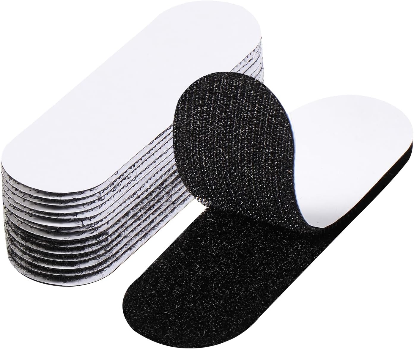 Blendura Doppelseitige Kratzschutzstreifen, 10 Stück (3 X 10 Cm), Schwarz, Für Wände, Böden, Metall, Kunststoff, Haushalt Und Heimwerkerarbeiten.