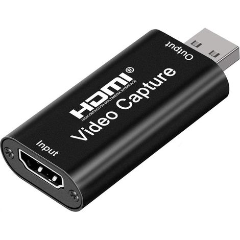 Usb-hdmi-adapter-capture-karte Für Live-videostreaming, Videoaufzeichnung Und Live-übertragung. Capture-karten-erfassungsbox Kompatibel Mit Switch, Ps5, Xbox, Pc, Windows Und Mac Os.