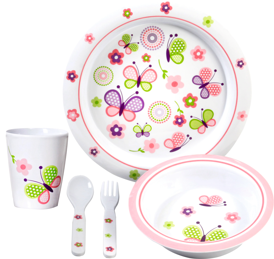 Brunner Kindergeschirrset Butterfly Girl