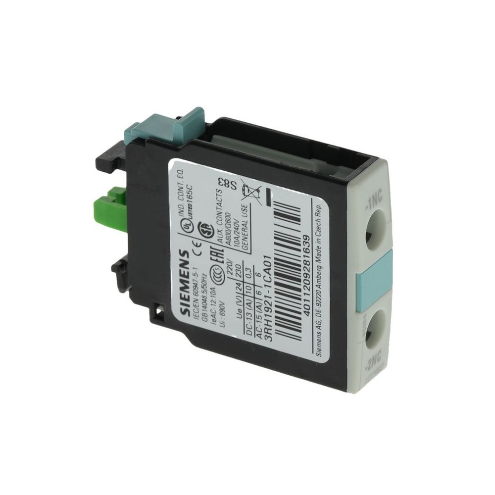 Buderus Hilfsschalterblock 3rh2911-1fb11, 8737701695