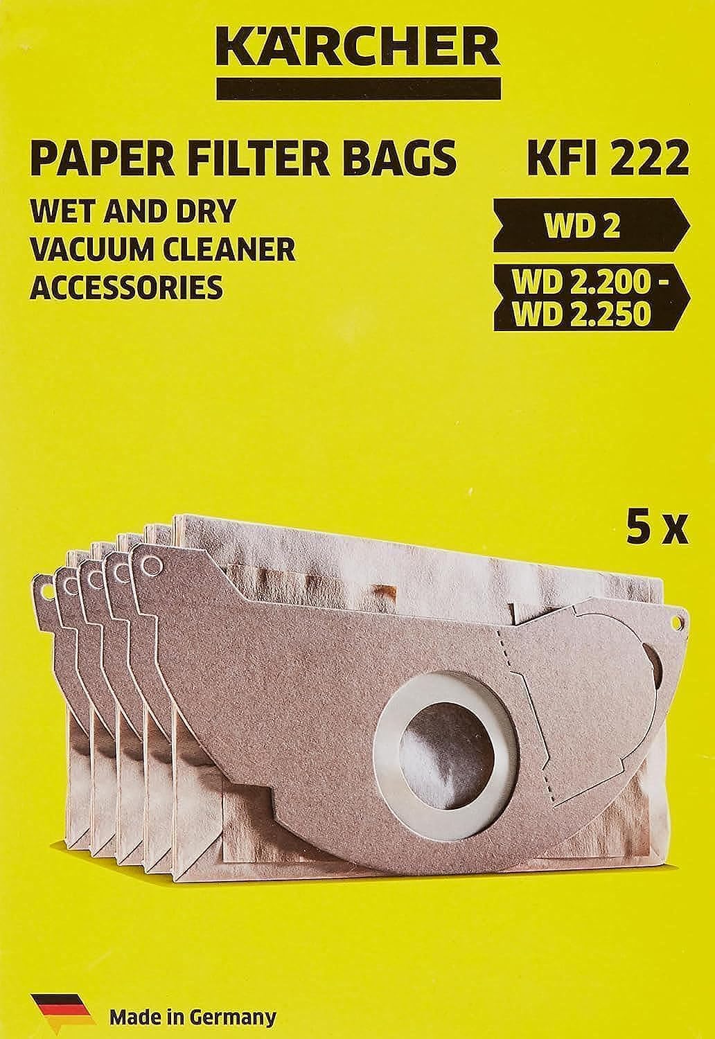 Kärcher 6.904-322.0 Staubsaugerbeutel-set Für Trockensauger