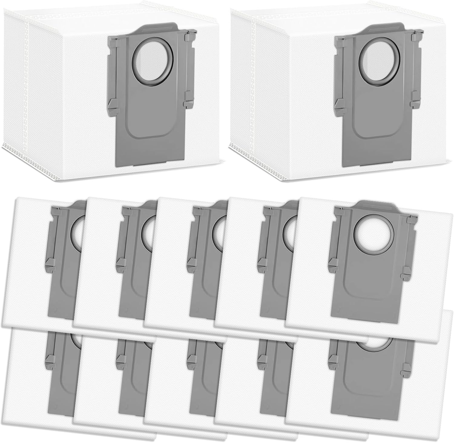 12er-pack Ersatz-staubbeutel Für Roborock S8+, S8 Pro Ultra, S8 Maxv Ultra, S7 Maxv Ultra, S7 Pro Ultra, Q7+, Q7 Max+, T8, Q5+, G10s Pro, G20s Staubsaugerstation Mit Großem Fassungsvermögen