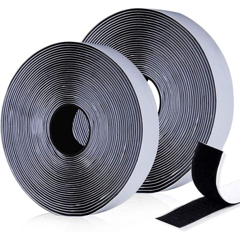 10 M X 20 Mm Selbstklebendes Band – Strapazierfähiges, Witterungsbeständiges Nylon – Zum Aufhängen Von Gegenständen An Glatten Oberflächen
