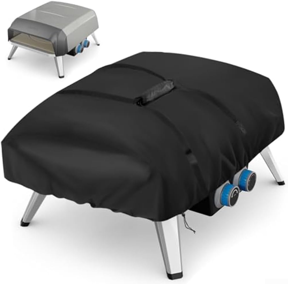 Pizzaofen-abdeckung Mit Aufbewahrungstasche Für Tefal-gasofen, Wasserdicht Und Winddicht, 420d-oxford-gewebe Mit Kordelzug, 71 X 52 X 35 Cm, Wetterbeständiger Grillschutz