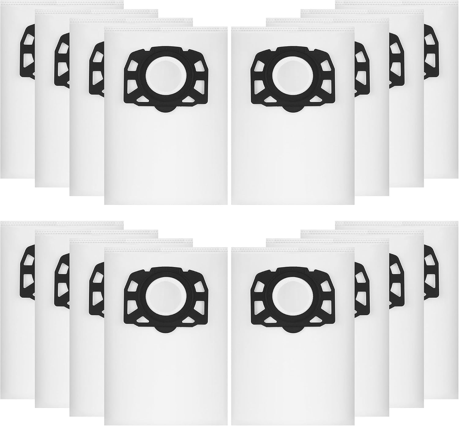 16 Staubsaugerbeutel Für Kärcher Wd4, Wd5, Wd6, Wd5 P, Wd6 P, Mv4, Mv5, Mv6, Vliesfilterbeutel 487, Filterbeutel Für Nass- Und Trockensauger, Für Kärcher 2.863-006.0