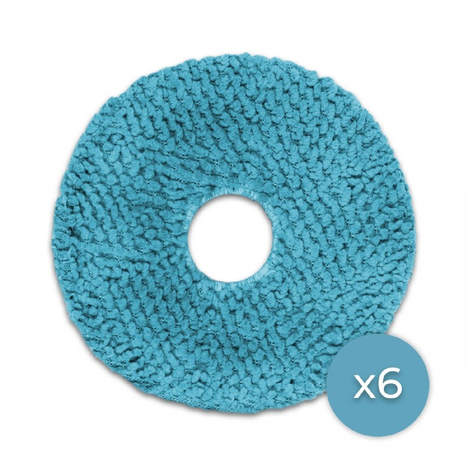 Cecotec Pack Mit 6 Wischmopps Für Saugroboter Conga Y100, Originales Ersatzteil