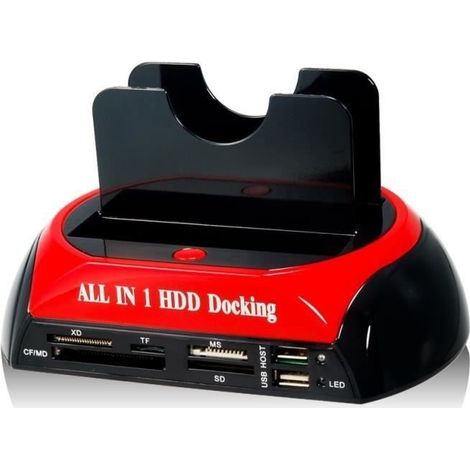 All-in-one-dockingstation Mit Zwei Sata-/ide-festplatten