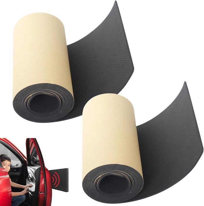 2-teiliger Schaumstoff-garagenschutz, 2 M X 20 Cm X 4 Mm, Selbstklebender Schaumstoff-garagenwandschutz
