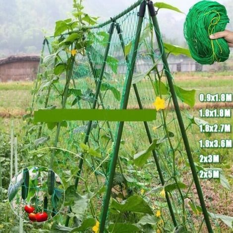 (1,8 X 3,6 M (5,9 X 11,8 Fuß)) Robustes Ranknetz Für Kletterpflanzen, Für Den Garten, Für Weinreben, Obst Und Gemüse