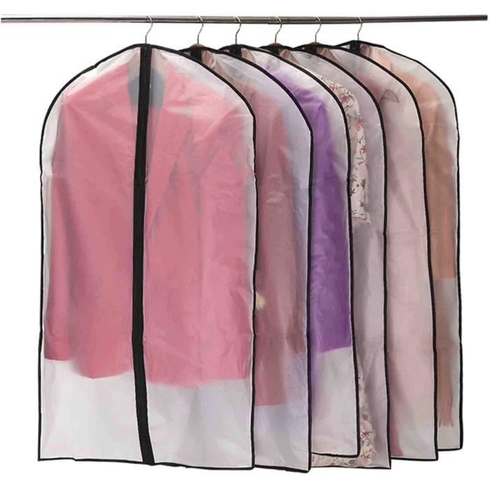Kleidersäcke – Staubdicht – Peva – 60 X 100 Cm – Strapazierfähiger Reißverschluss – Halbtransparent