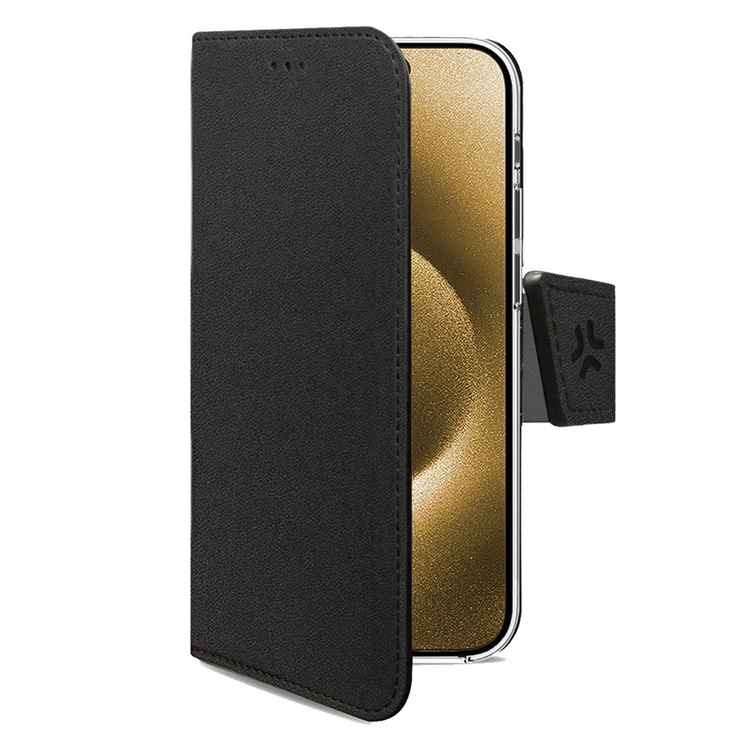 Iphone 17 Air Wallet Case, Schwarz, Öko-leder