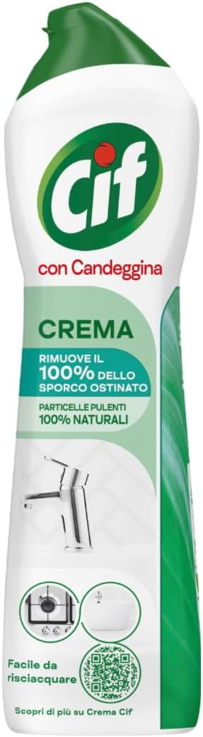 Cif Crema Reinigungsmilch Mit Bleichmittel 500 Ml