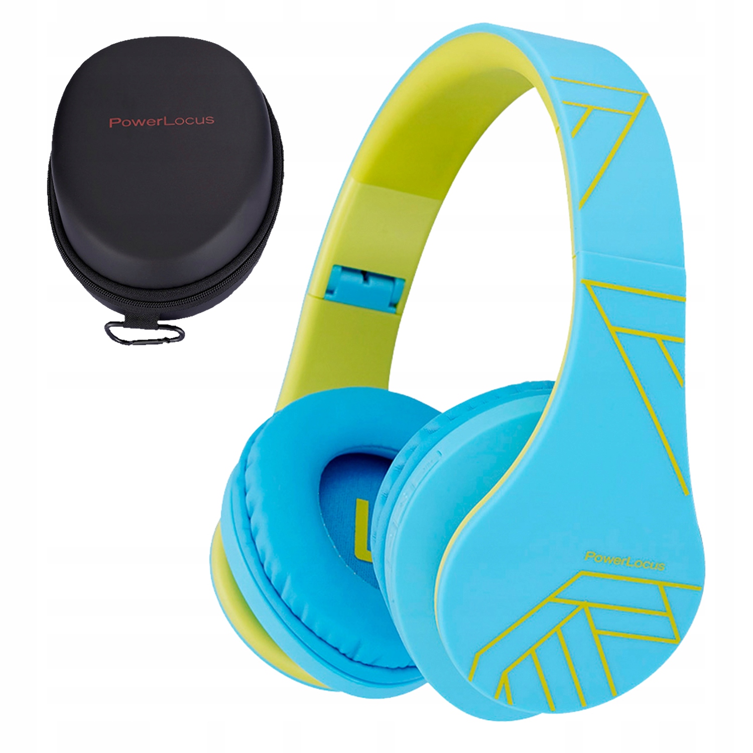 Powerlocus Kinder-bluetooth-kopfhörer In Blaugrün Für Kinder