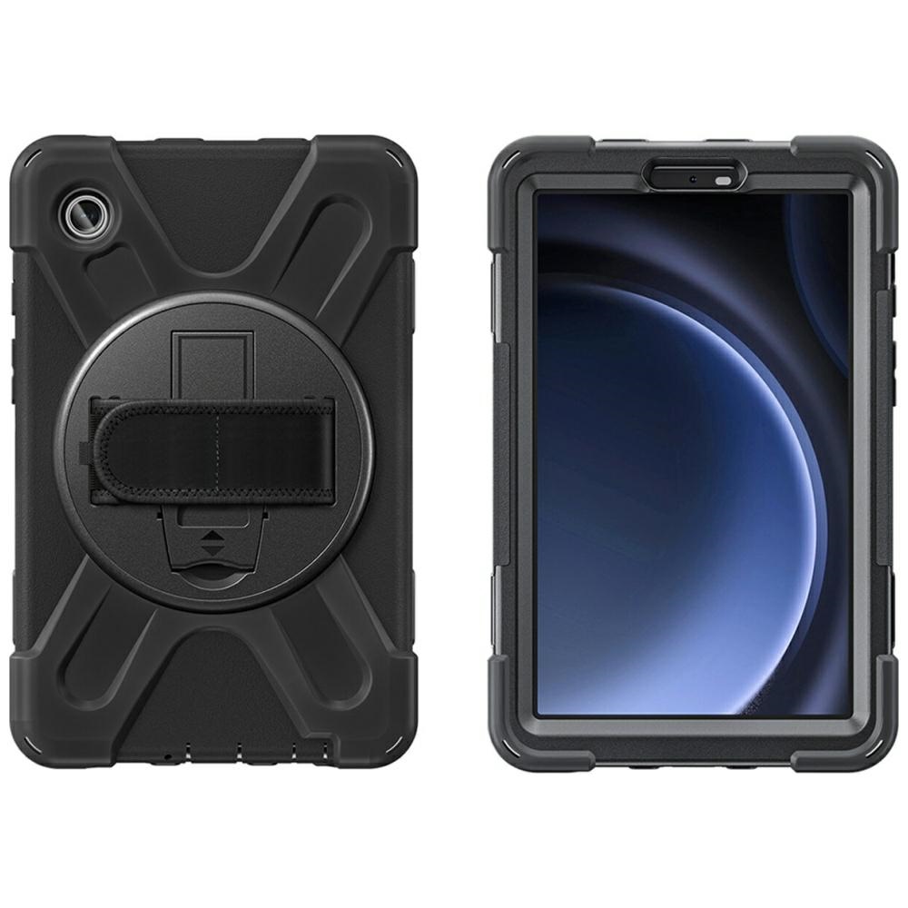 4smarts Rugged Case Grip Für Samsung Galaxy Tab A9 Schwarz