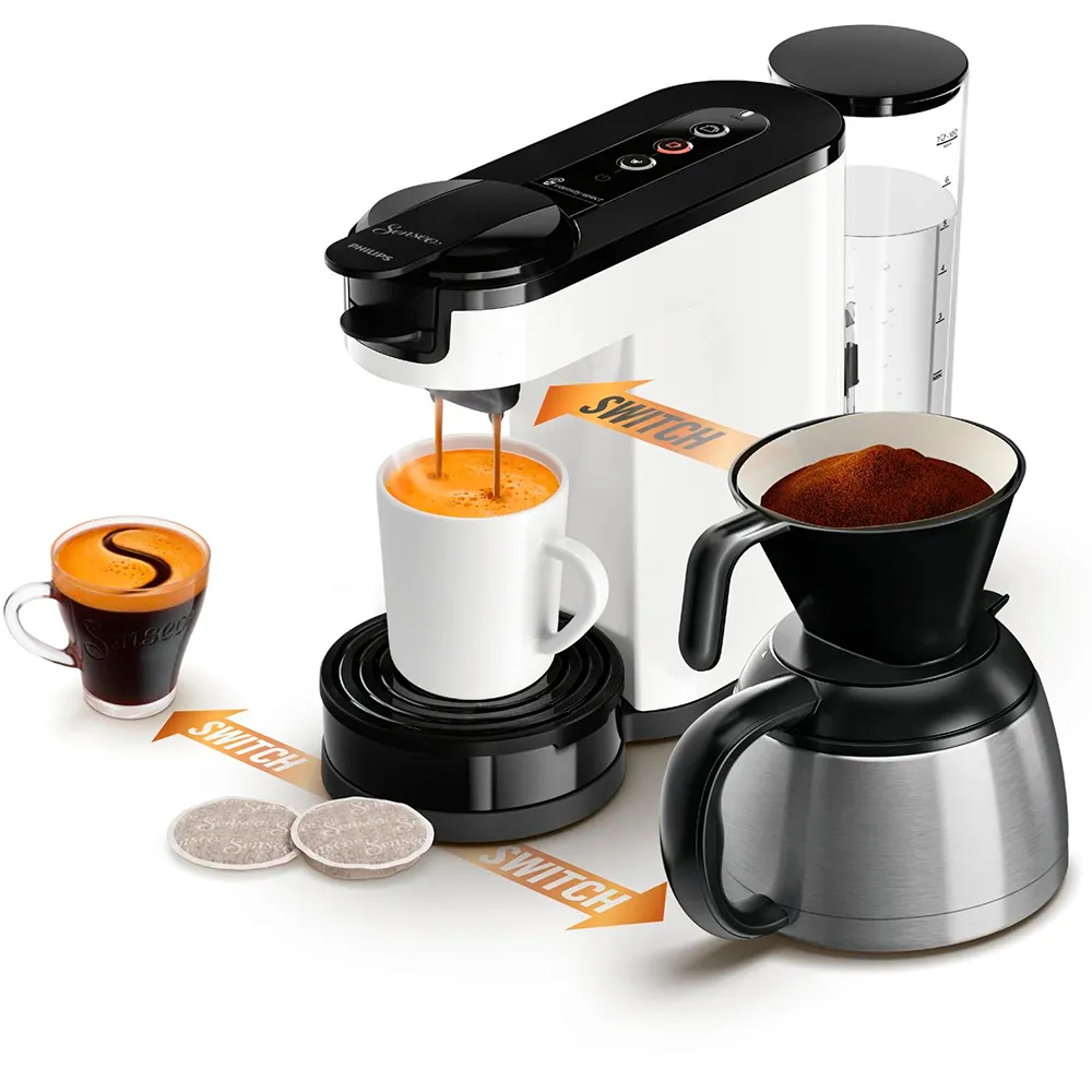 Kaffeemaschine Senseo Switch Hd6594/00 Espresso 220v