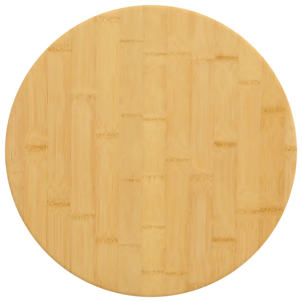 Tischplatte Ø40x2,5 Cm Bambus