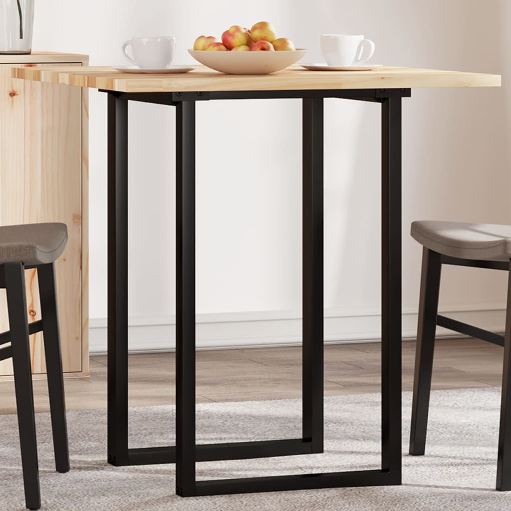 Tischplatte Quadratisch 70x70x2 Cm Massivholz Akazie